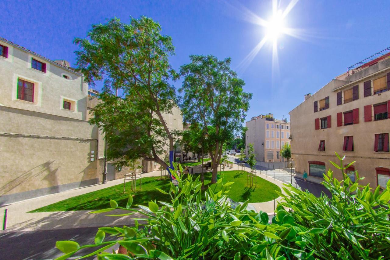 Retromirabeau "Le Raspail" - 65M2 Avec Vue - 2 Chambres - 4 Pers - Cours Mirabeau Halles Gare - Emplacement Top - Cheques Vacances Connect Narbonne Ngoại thất bức ảnh