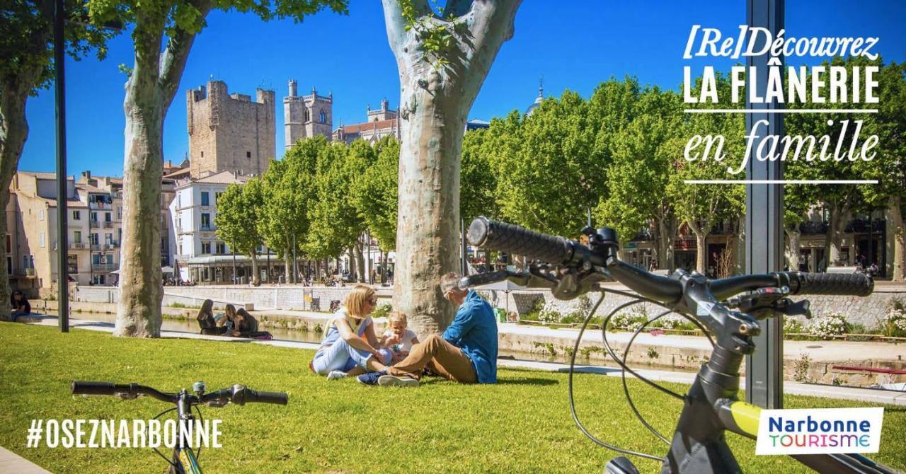 Retromirabeau "Le Raspail" - 65M2 Avec Vue - 2 Chambres - 4 Pers - Cours Mirabeau Halles Gare - Emplacement Top - Cheques Vacances Connect Narbonne Ngoại thất bức ảnh